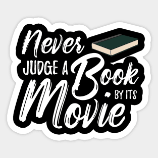 Never Judge A Book By Its Movie Sticker